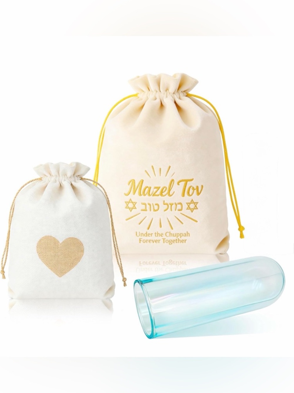 Mazel Tov Wedding Glass Breaking Cup Kit